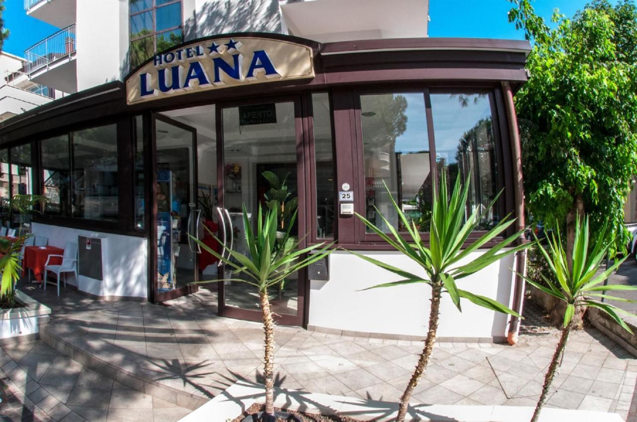 Hotel Luana Riccione Exterior foto